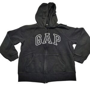 GAP Charcoal Zip-Up Hoodie